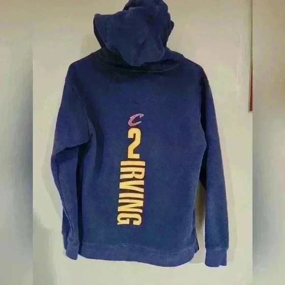 Fanatics NBA Cleveland cavaliers hoodie size Small blue - Picture 3 of 4